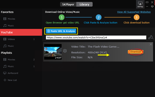 flash video downloader extension